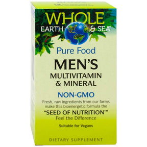 Men's Multivitamin and Minerals NON-GMO 60 Tablets - Nutra Best Europe