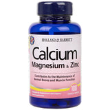 Magnésium de calcium et zinc - 100 comprimés