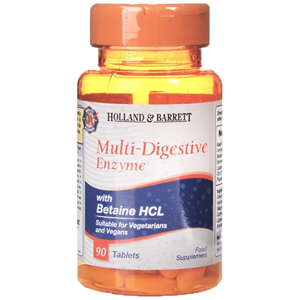 Enzyme multi-digestion/avec comprimés de bétaine 90