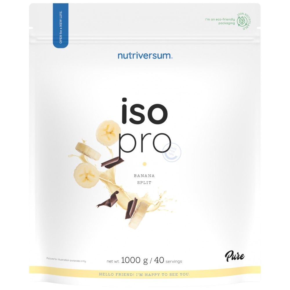 ISO Pro Pure Whey | Isoler avec le système N-zyme - 1000 grammes