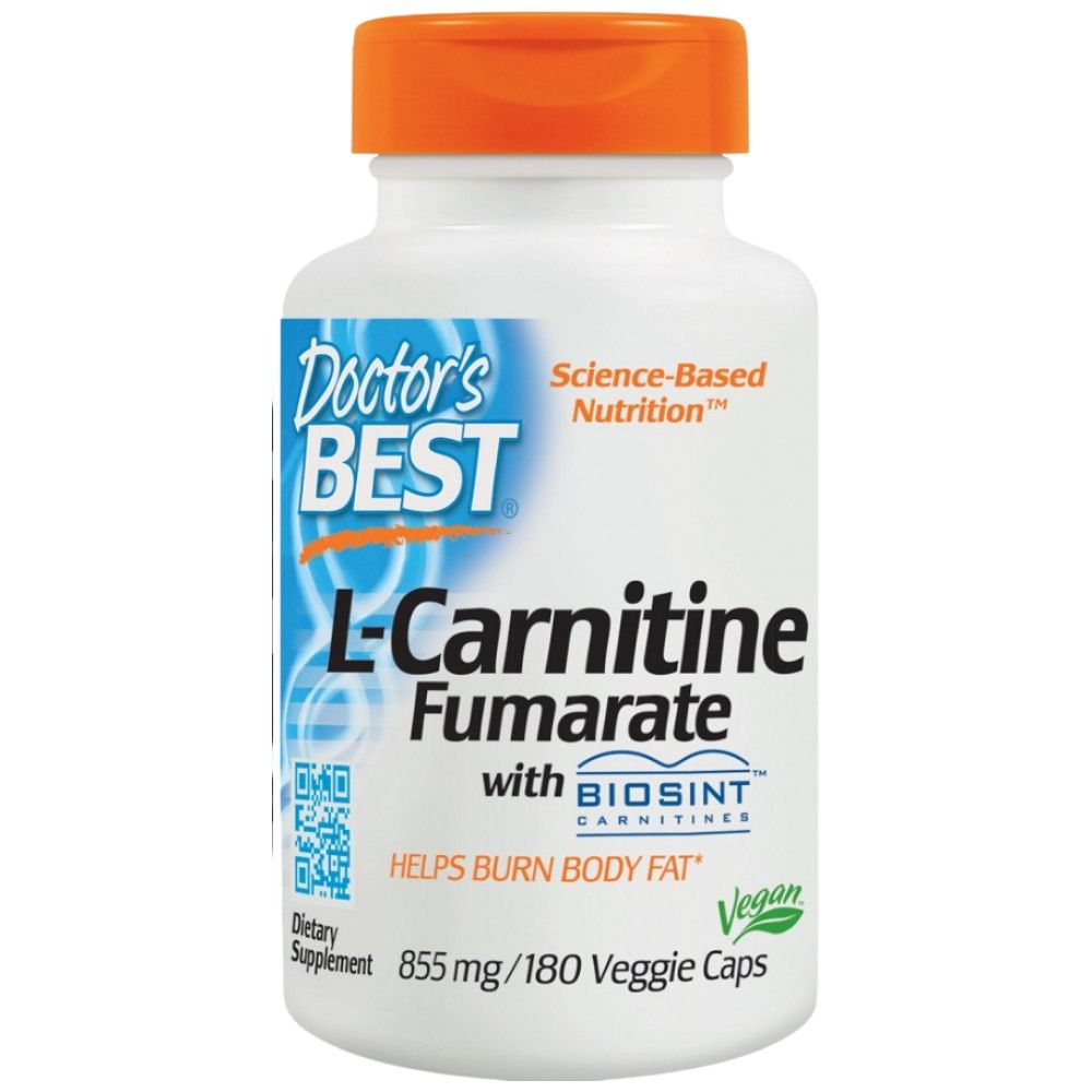 Meilleur fumarate de l-carnitine 855 mg - 180 capsules