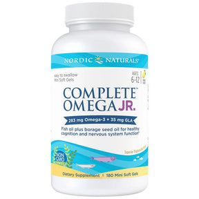Complete Omega Junior 283 mg - 180 Gel capsules - Nutra Best Europe