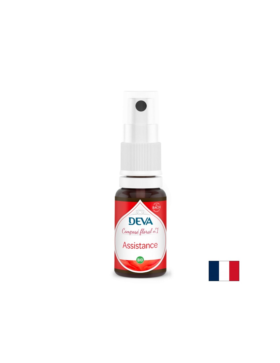Premiers soins pour le stress, Bach Flower Essences n ° 1, pulvérisation 15 ml