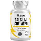 Calcium chélé | avec Aquamin® Sheed Calcium - 120 capsules