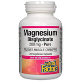 Bisglycinate de magnésium 200 mg - 120 capsules