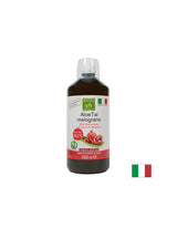 Aloe vera (jus de feuille et pulpe) + jus de grenade - immunité, digestion, protection antioxydante. 1 litre, 20 doses