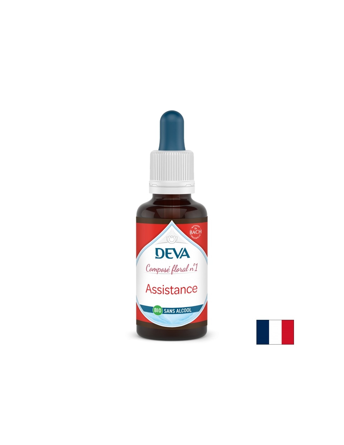 Premiers soins, Essences florales, bach Method Drops n ° 1 (sans alcool), 30 ml