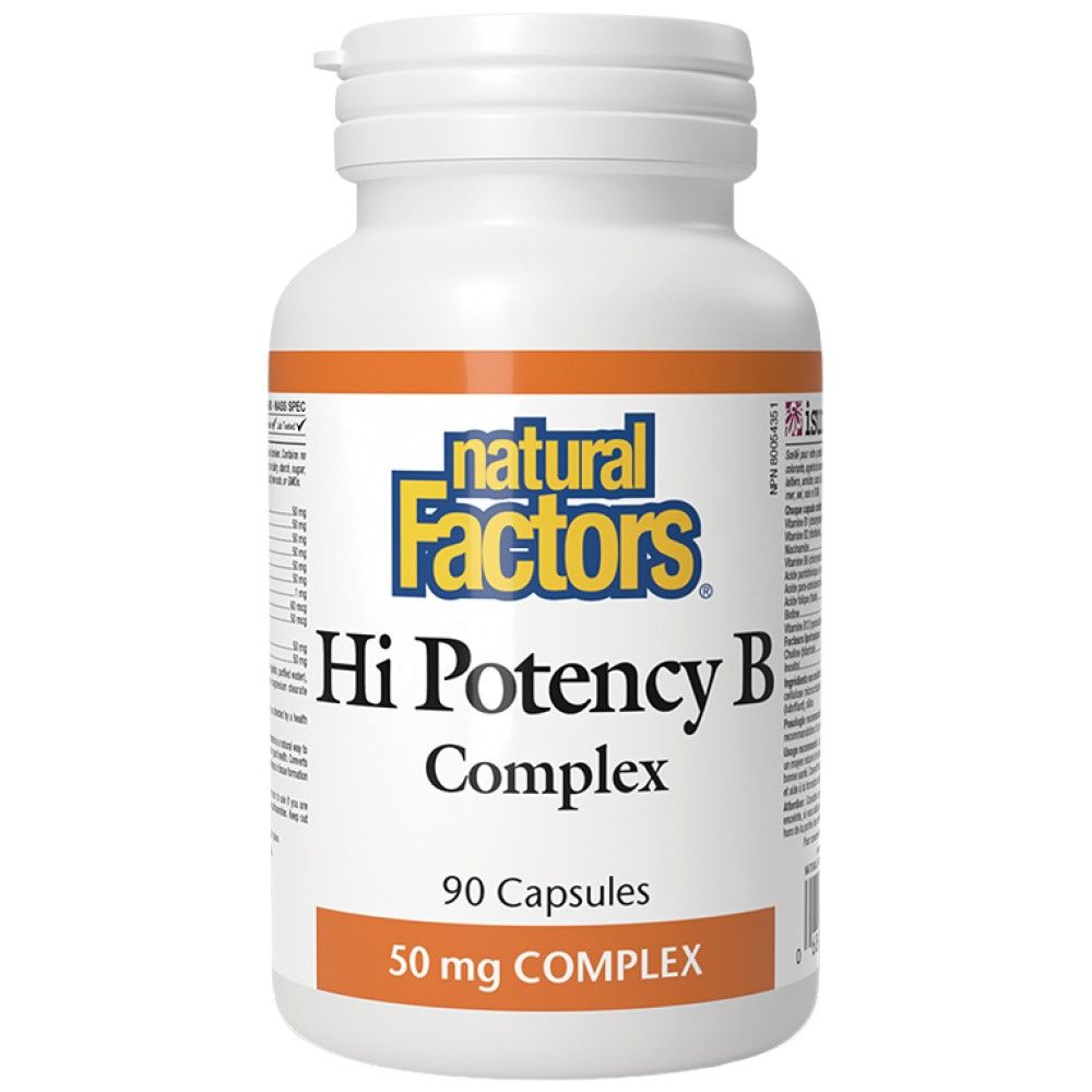 Hi puissance B Complexe - 90 capsules