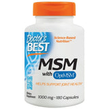 Meilleur MSM 1000mg | Avec OptimSm - 180 capsules
