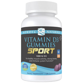 Vitamin D3 Gummies Sport 1000 IU - 120 gummies - Nutra Best Europe