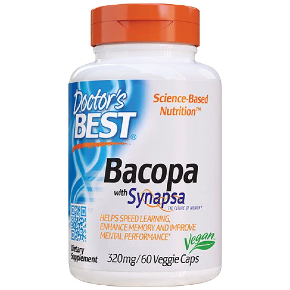 Bacopa avec Synapsa 320 mg - 60 capsules