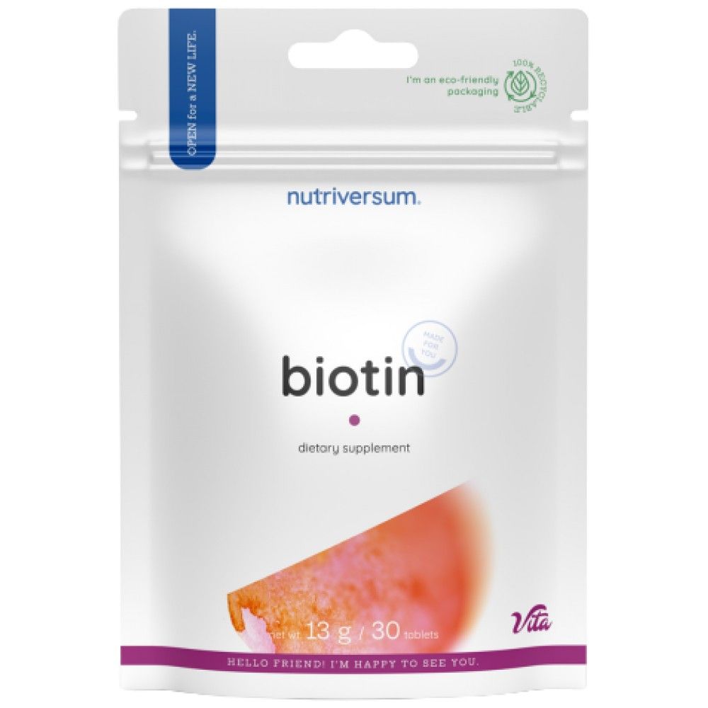 Biotine 5000 mcg - 30 comprimés