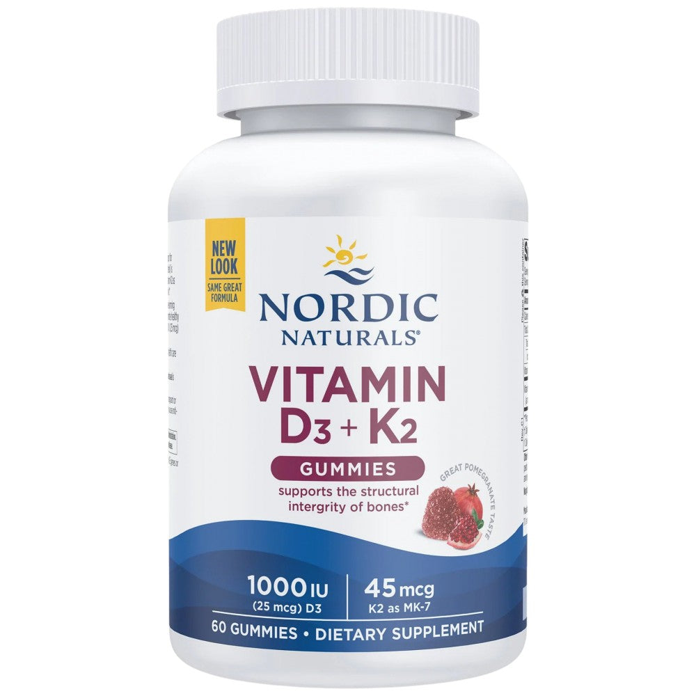 Vitamine D3 1000 UI + K2 45 MCG | Gummies - 60 gummies