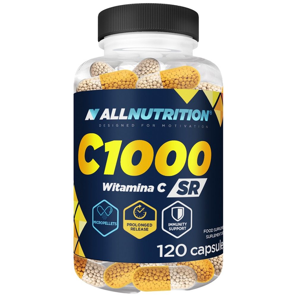 Vitamine C 1000 libération prolongée | avec une orange amère - 120 capsules