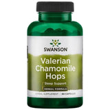 Valériane, camomille et houblon 60 capsules
