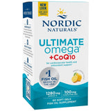 Omega ultime 1280 mg + COQ10 - 60 capsules de gel