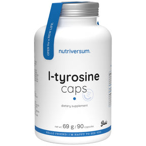 L-Tyrosine Caps 550 mg - 90 capsules - Nutra Best Europe