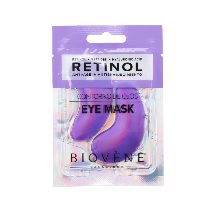 Masque oculaire du rétinol avec peptides et acide hyaluronique pour le rajeunissement 1 paire