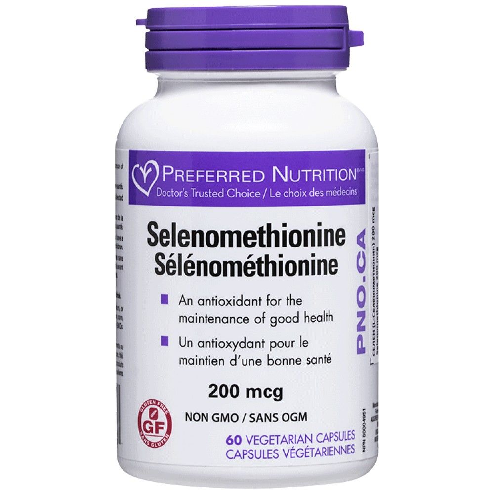 Sélénométhionine 200 mcg - 60 capsules