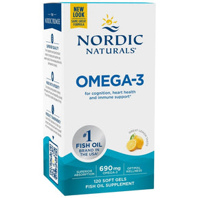 Omega-3 690 mg - 120 Softgels - Nutra Best Europe