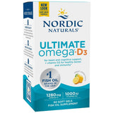 Omega-D3 ultime 1280 mg - 60 capsules de gel