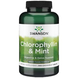 Chlorophylline et comprimés de crochet à la menthe 500
