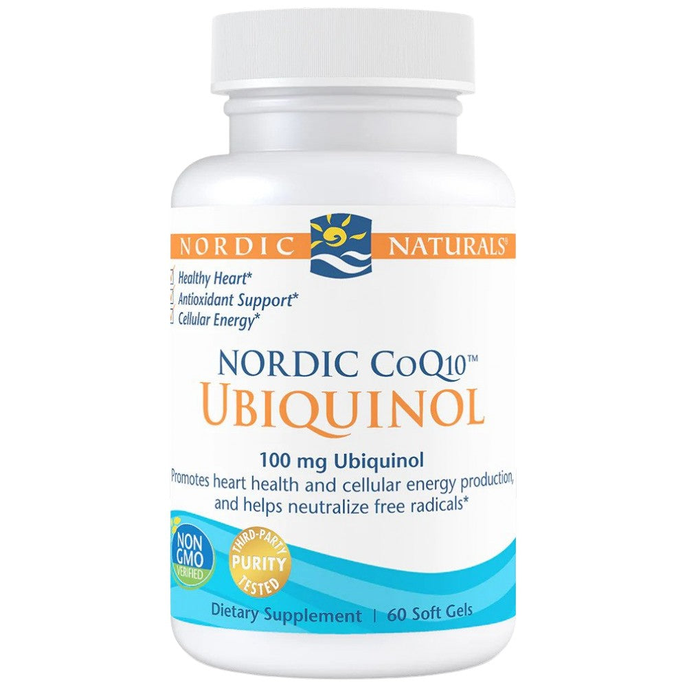 Nordic CoQ10 Ubiquinol 100 mg - 60 capsules de gel