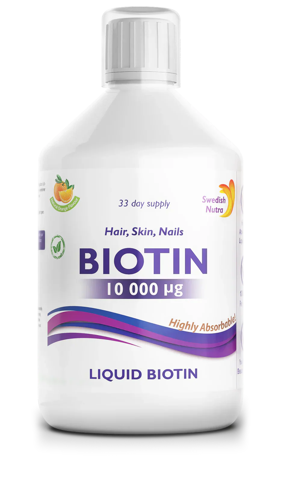 Biotine liquide 10 000 mcg x 500 ml