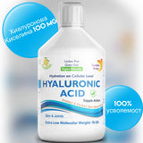 Acide hyaluronique liquide 100 mg - nourriture au niveau cellulaire - 500 ml