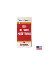 Multivitamines - Multivitamines à 100 % de la valeur quotidienne, 100 comprimés sublinguaux <tc>Superior Source</tc>