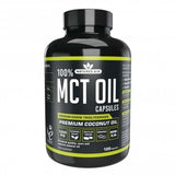 Triglycérides à chaîne moyenne à partir d'huile de coco (100% d'huile MCT) 1200 mg 120 capsules natures