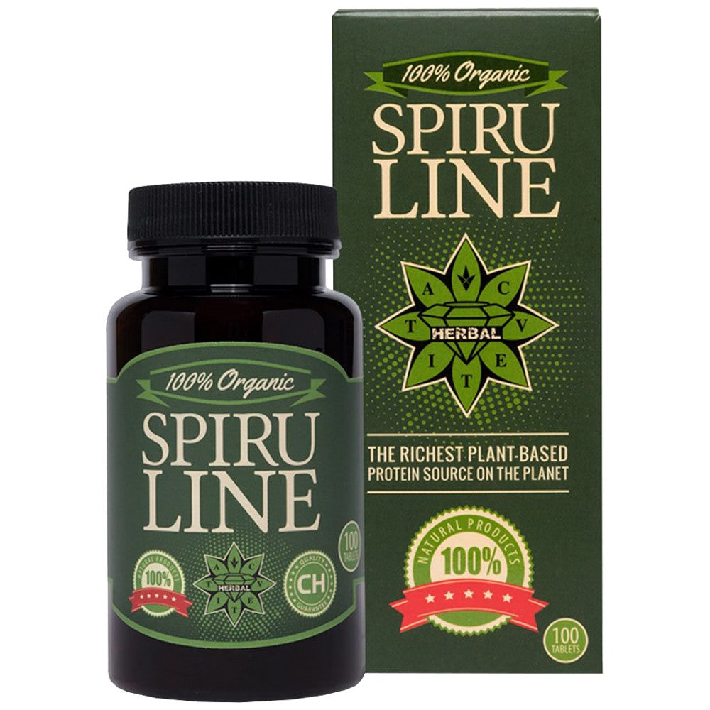 Spiruline 100% organique - 100 comprimés