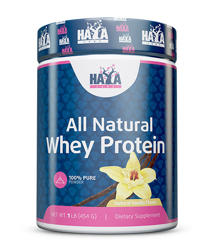 100% Pure All Natural Whey Protein/Vanilla - 0,454 kg