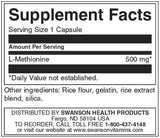 100% pure-méthionine 500 mg - 30 capsules