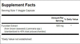 Extrait de fucoidan maximum 100% pur - 60 capsules