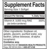 Bêta-carotène 10 000 UI - 100 capsules de gel