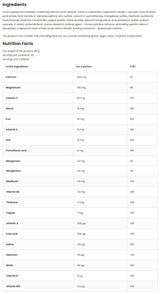 100% Vit & Min - 30 comprimés
