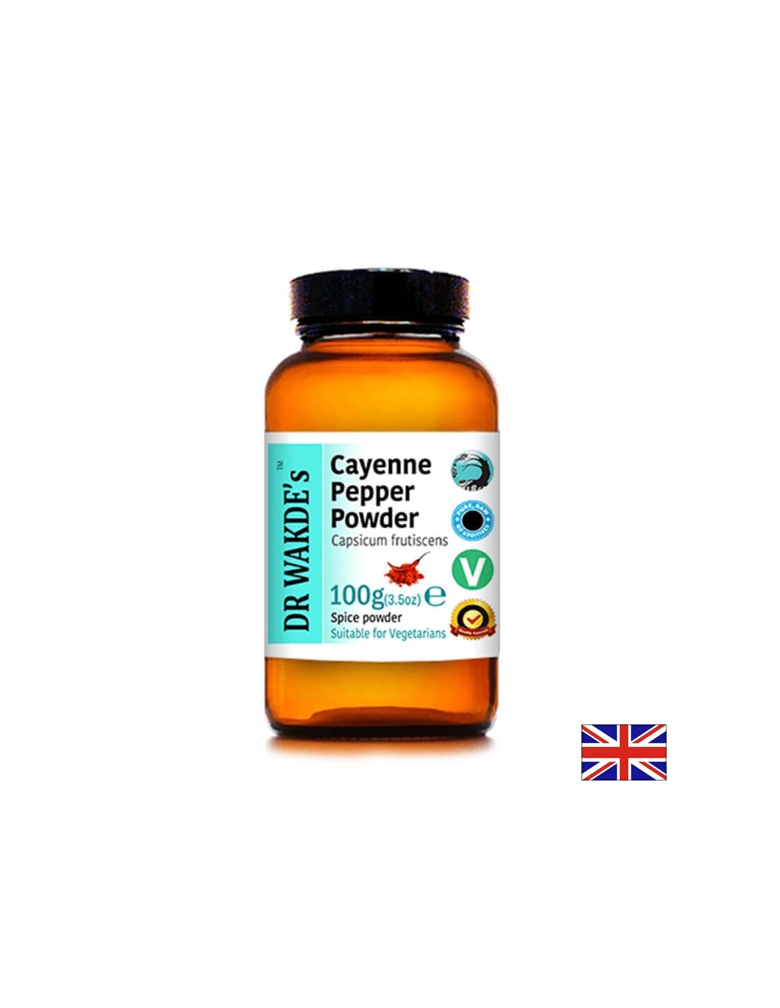 Poudre de poivron rouge chaud (cayenne) - pour un meilleur métabolisme et une perte de poids saine, 100 g