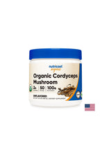 Pour la fatigue et le stress - Cordyceps Bio, 100 g, <tc>Nutricost</tc> poudre