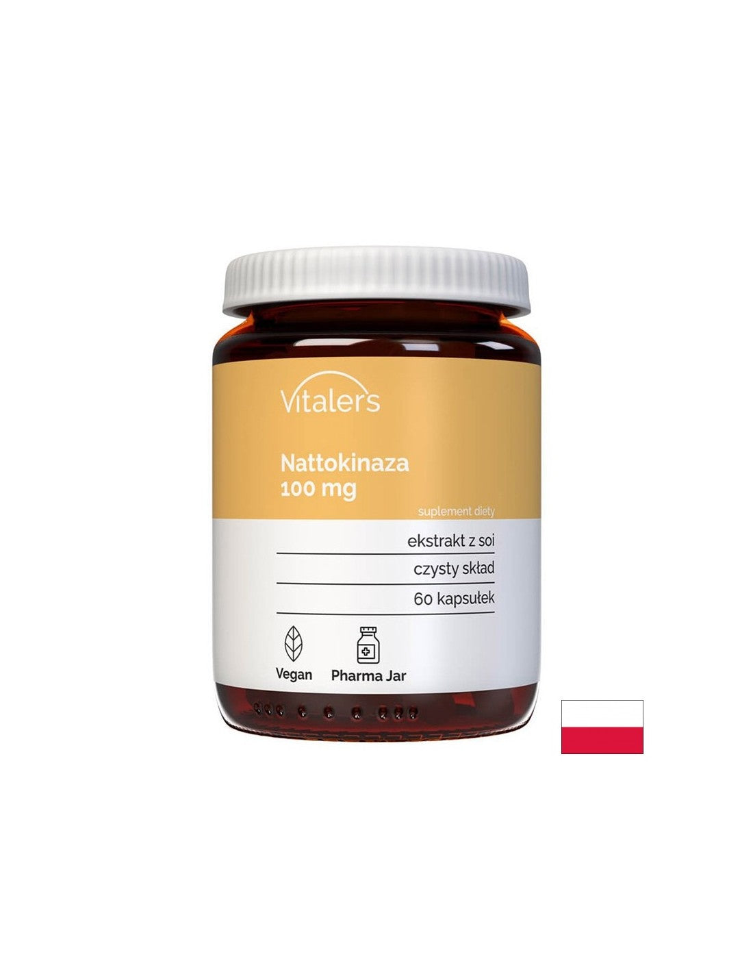 Thrombose et altération de la circulation sanguine - nattokinase, 100 mg x 60 capsules