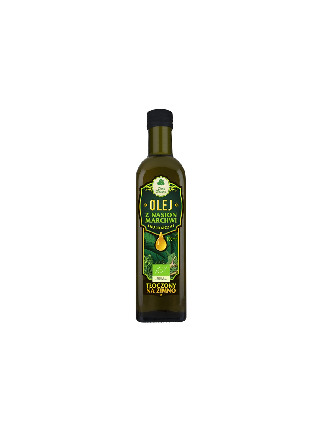 Huile de graines de carotte biologique, 100 ml