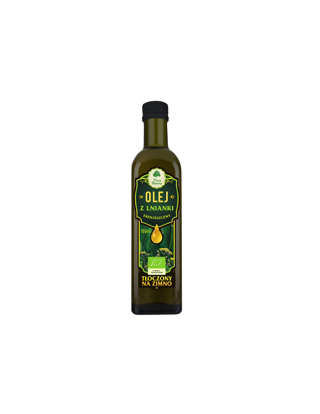 Huile de lin bio, 100 ml