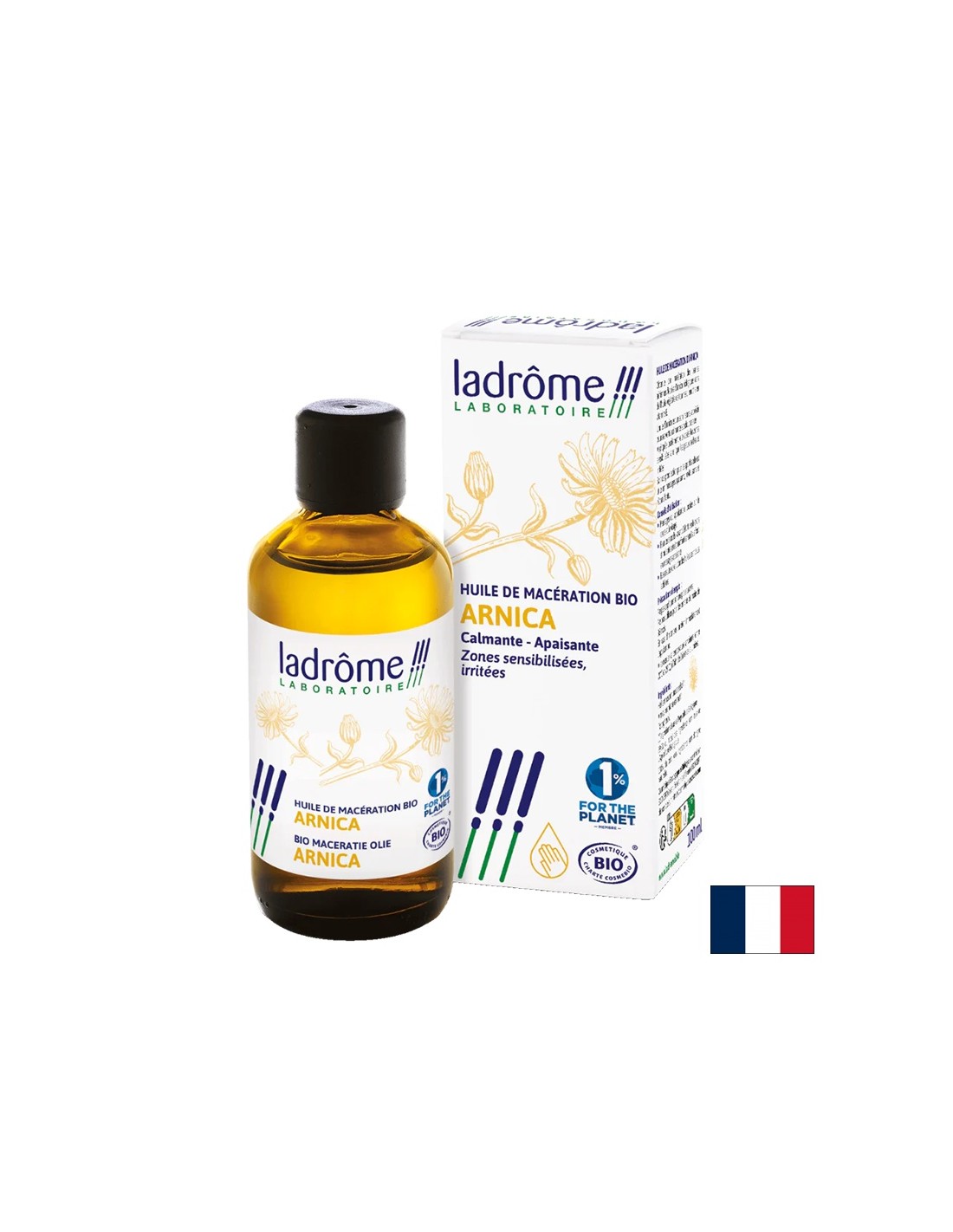 Soins de la peau - huile d'Arnica (macérate d'huile), bio, 100 ml