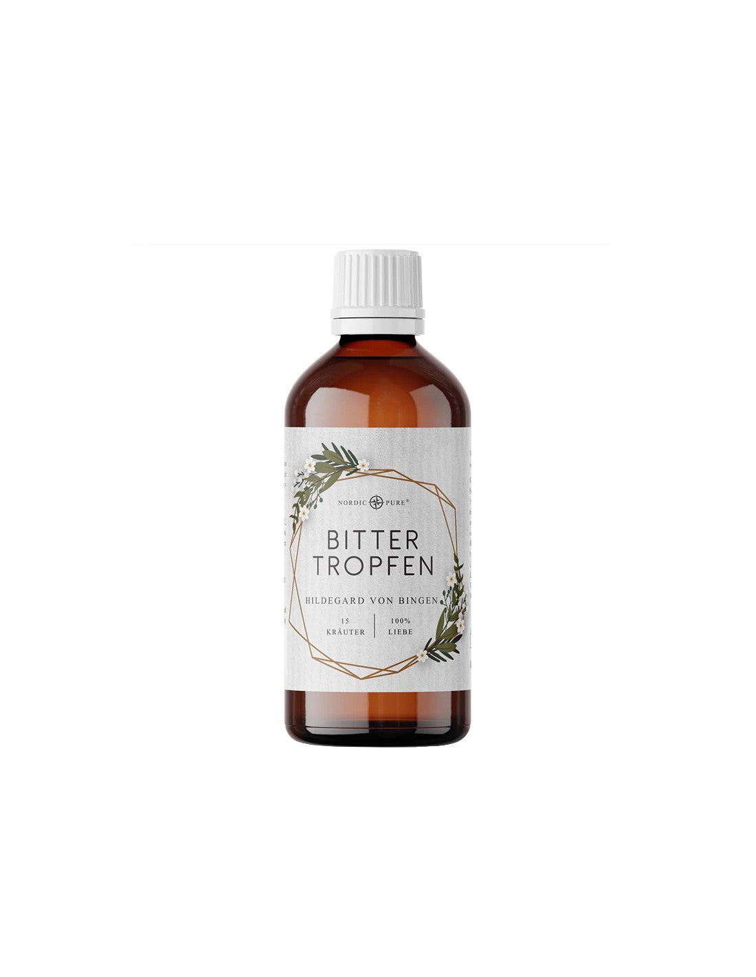 Bitres à herbes - gouttes selon la méthode de Hildegard von Bingen, 100 ml