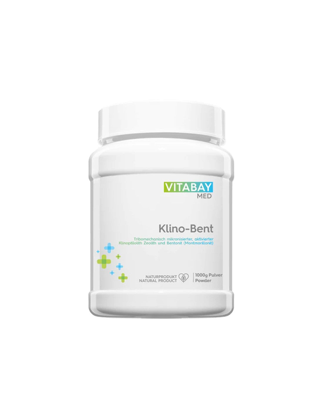 Détoxification, zéolite et bentonite, 1000 g de poudre