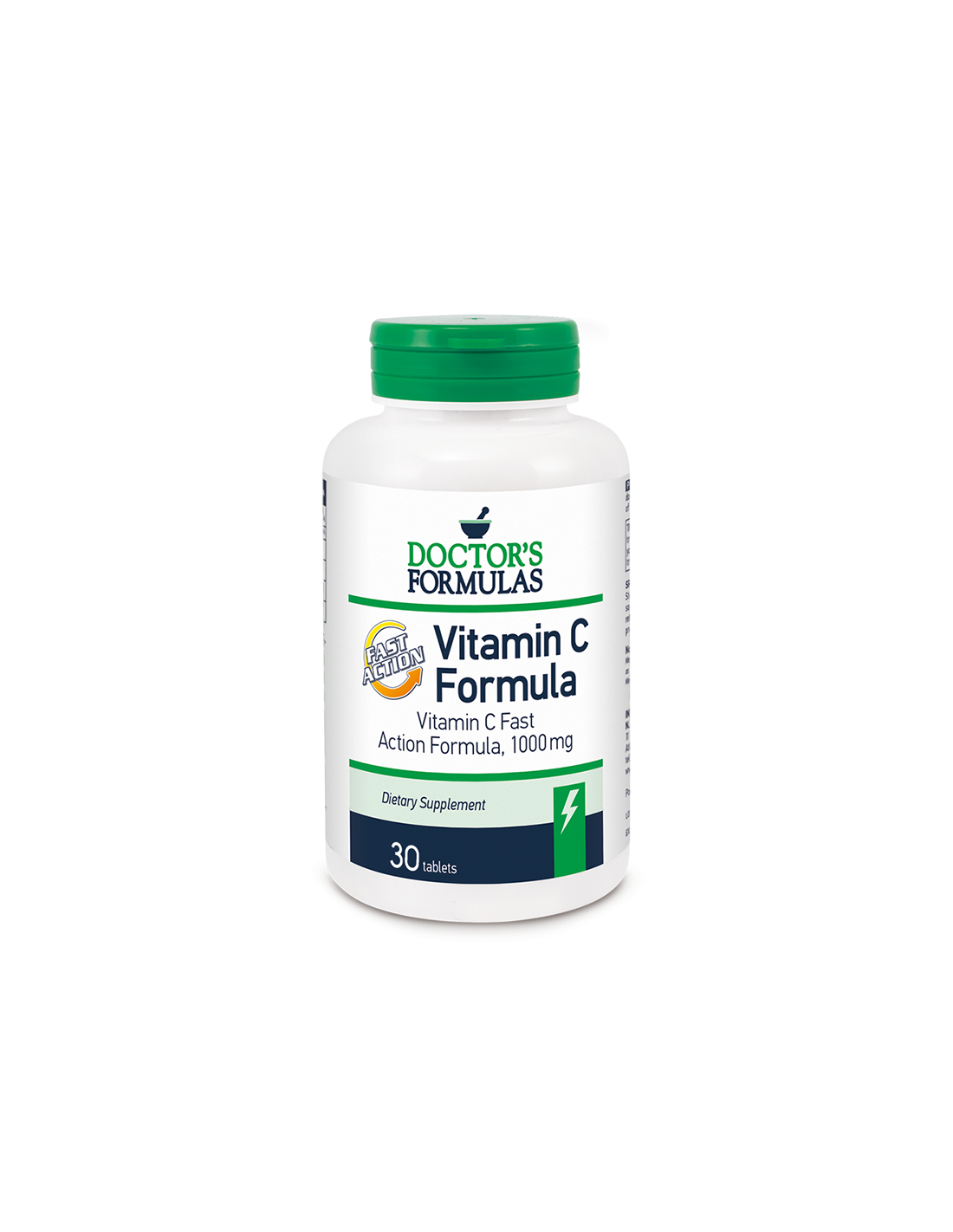 Vitamine C (avec absorption rapide) - 1000 mg, 30 comprimés Formules du médecin