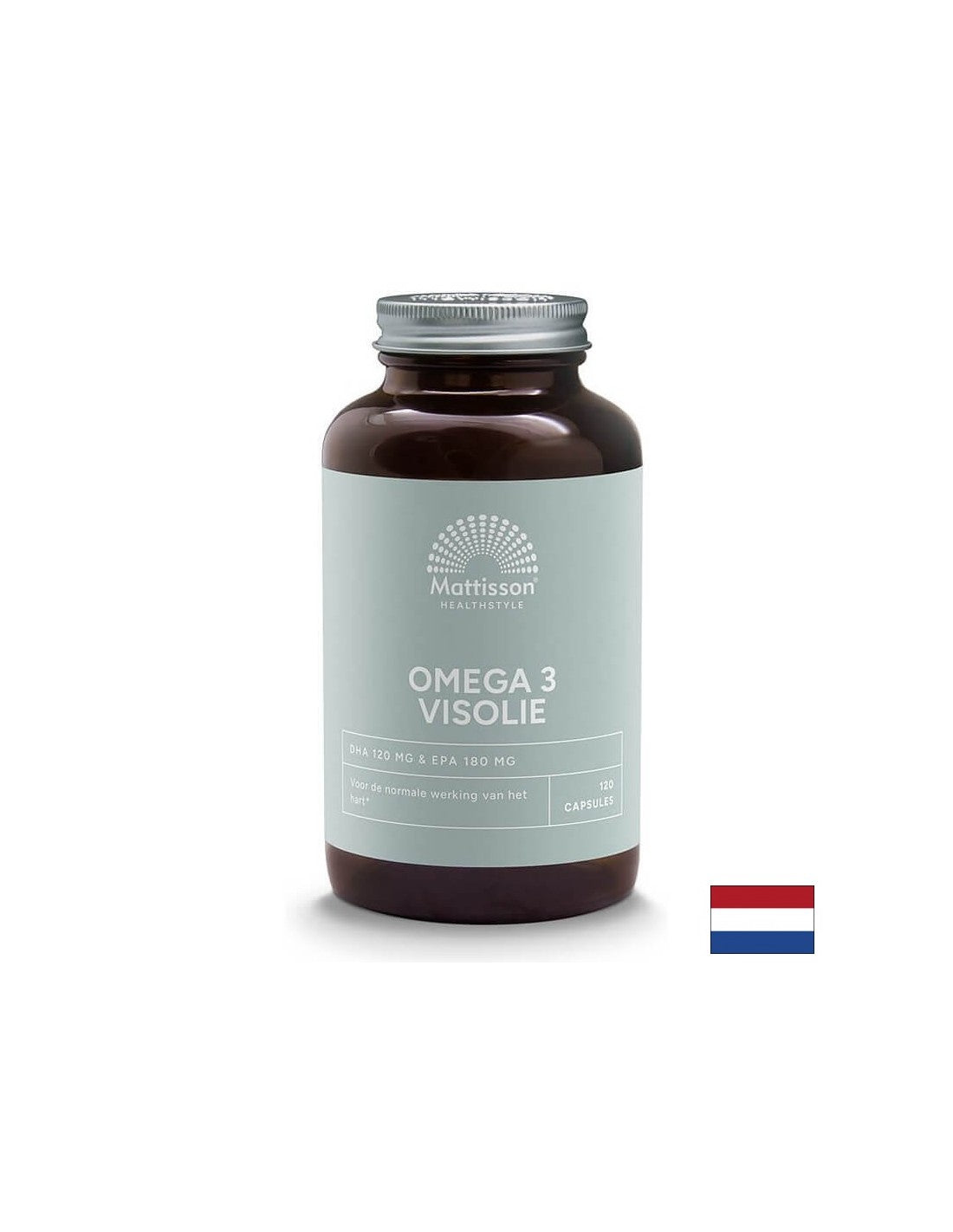 Huile de poisson 1000 mg - EPA 180 mg/DHA 120 mg, 120 capsules <tc>Mattisson Healthstyle</tc>