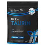 Taurine 1000 mg/180 comprimés, 90 jours /