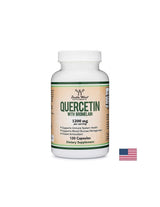 Immunité - Quercétine 1000 mg + Bromélaïne 200 mg, 120 gélules <tc>Double Wood</tc>