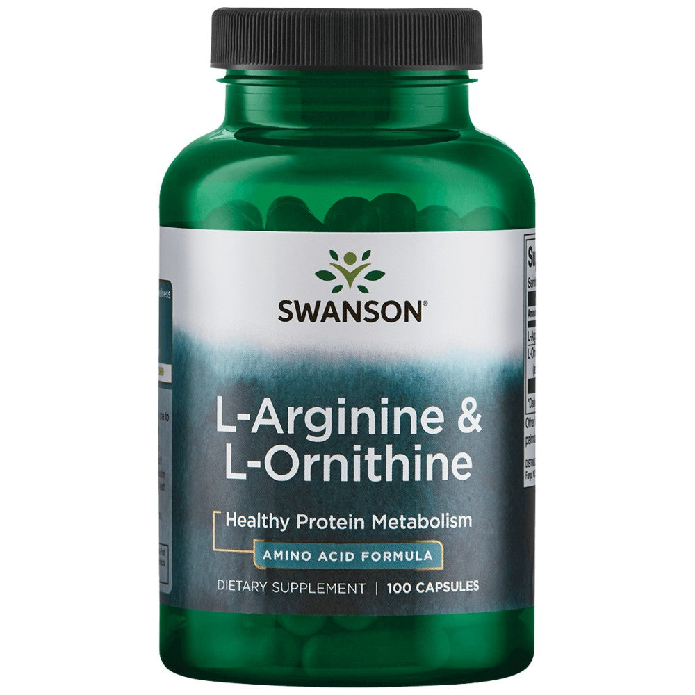 Arginine et ornithine 100 capsules